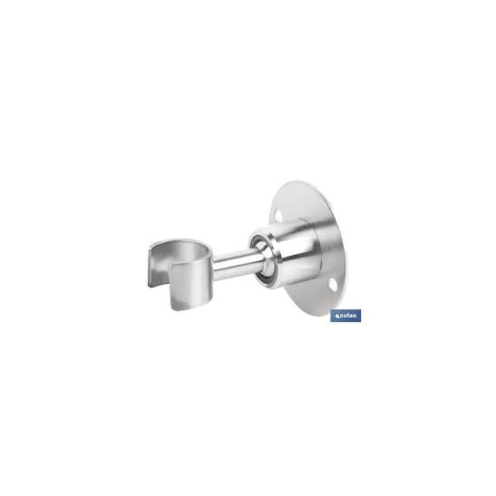 Suporte telefone chuveiro p/parede inox Cofan