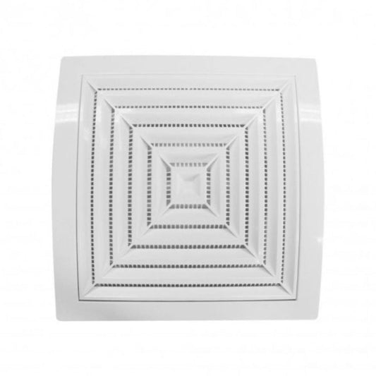 GRELHA VENT. DE TECTO C/REDE 15X15 BR ABS