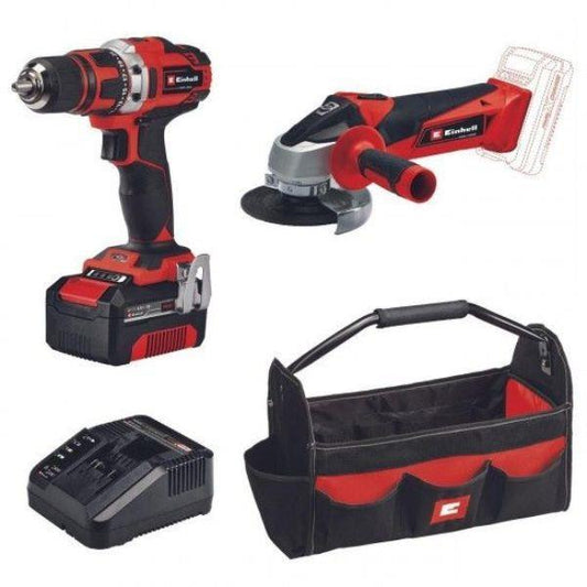 KIT FERRAMENTAS POWER X-CHANGE TE-TK 18/2 EINHELL