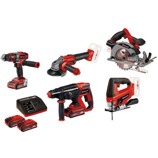 Kit TE-TK 18/5 (CD+CS+WS+JS+HD) Einhell
