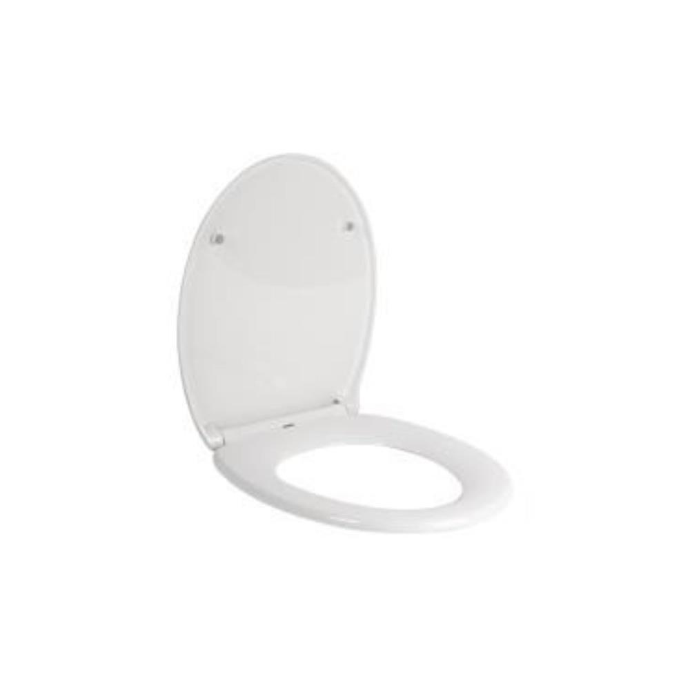 Tampa sanita oval com botão de liberação rapida 44.9x37cm