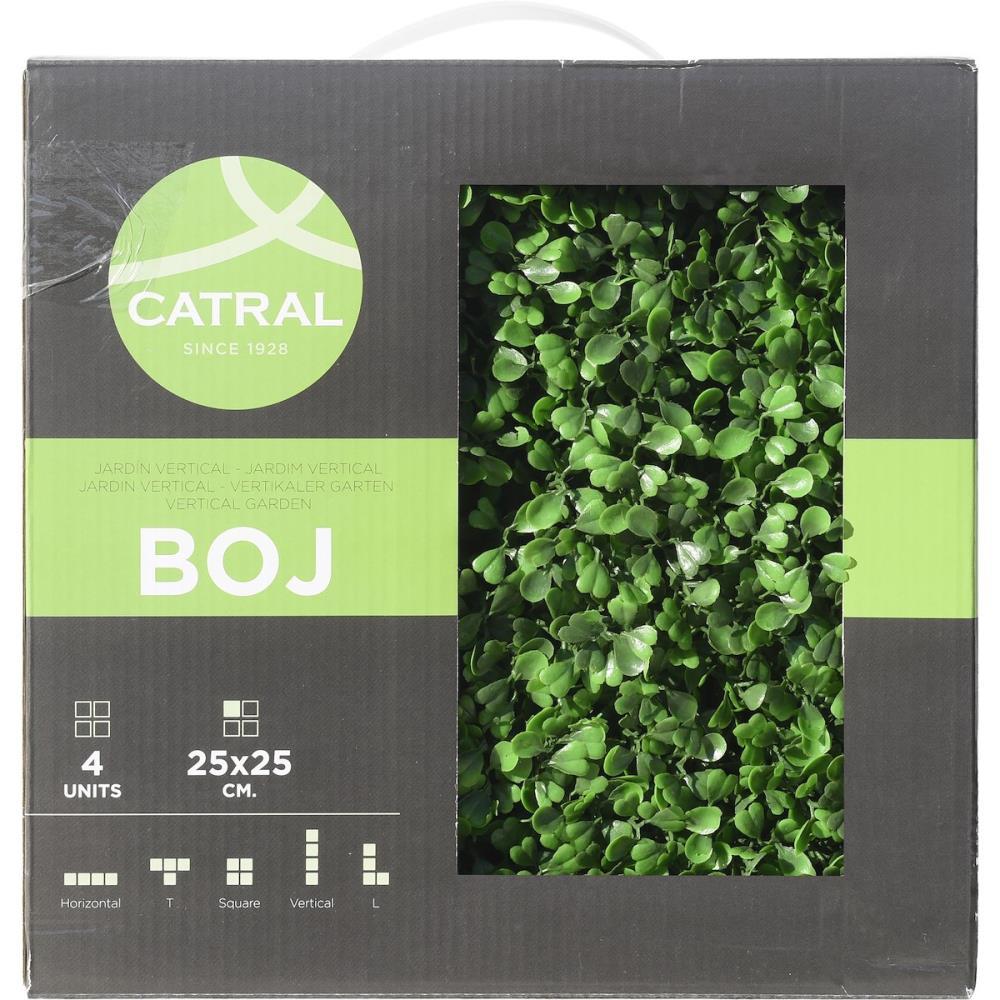 PACK 4 JARDIM VERTICAL MAHON 25X25 VERDE