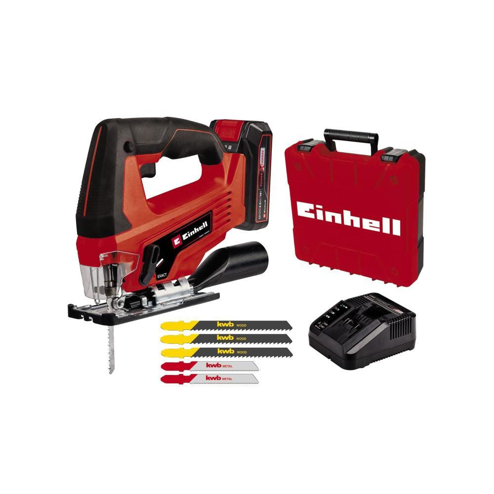 Serra Tico-Tico a bateria ( 1 x 2,5Ah Li 18v ) Einhell