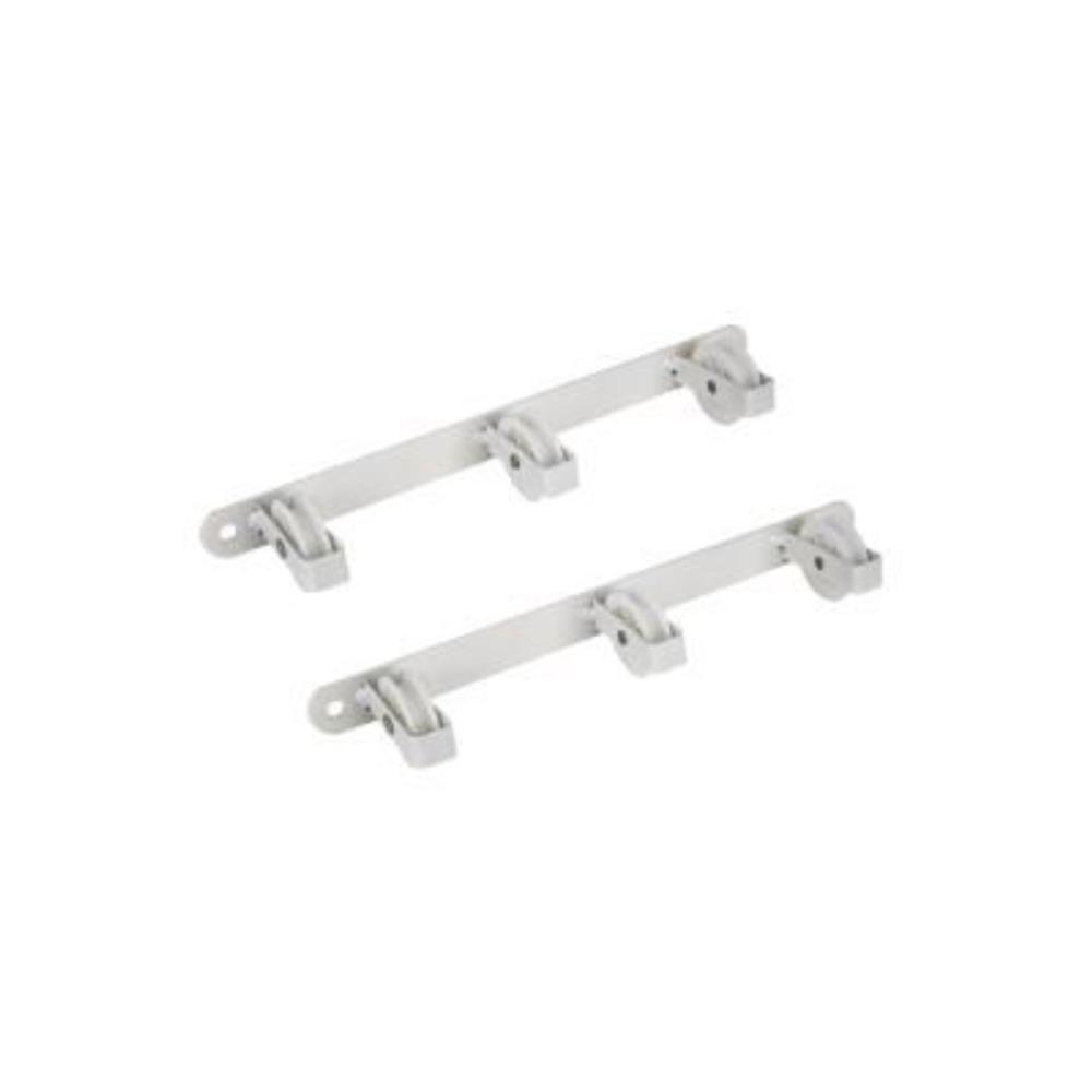 Estendal de parede c/fio e roldanas 20x6.5x2.5 branco Cofan