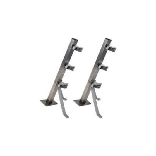 Estendal de parede esquadro 36.5x9.5 inox Cofan