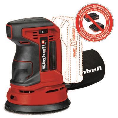 Lixadora Rotativa EINHELL S/FIO TE-RS 18LI