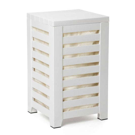 CESTO DE ROUPA LOMBOK BRANCO