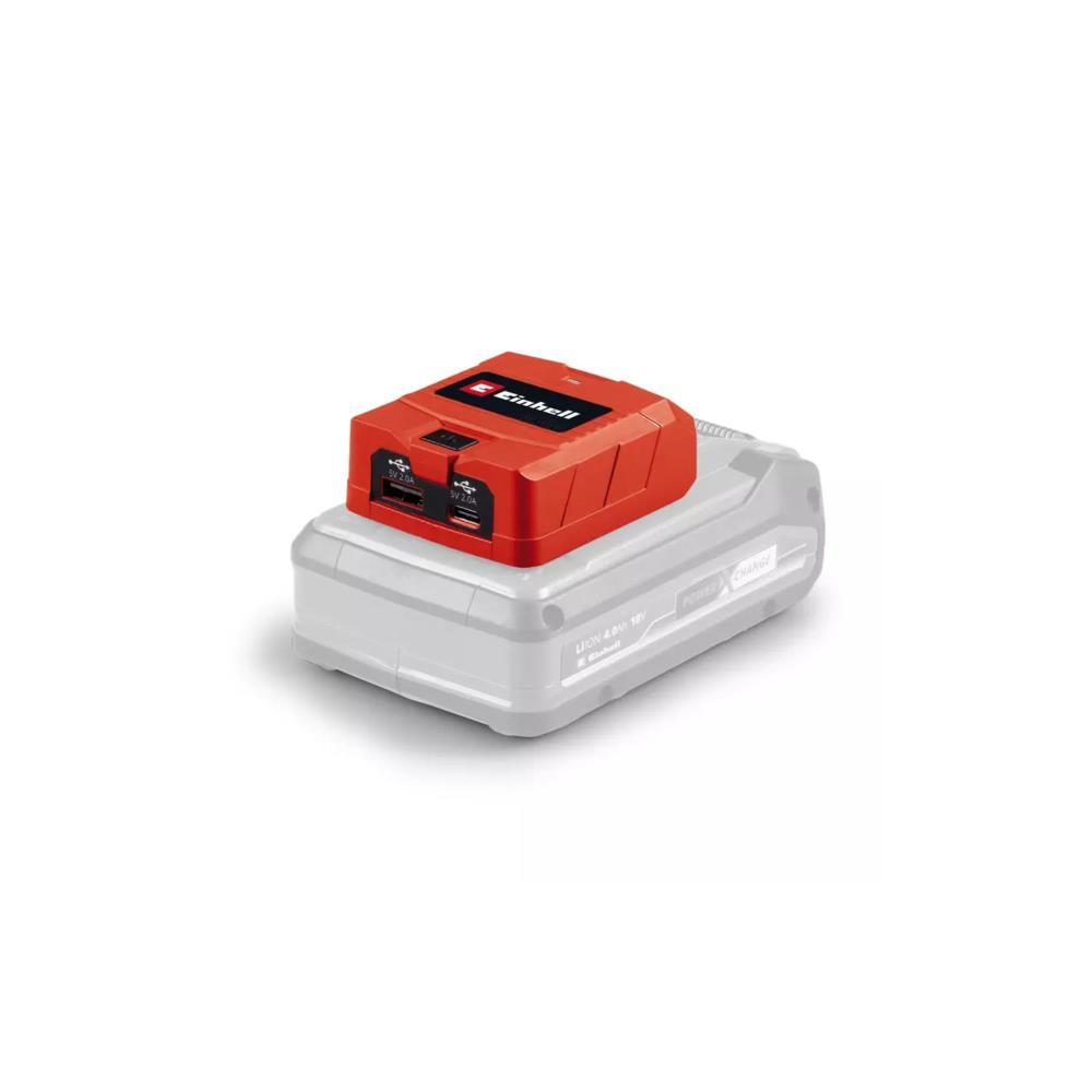 Adaptador de bateria USB TC-CP 18 USB A/C Einhell