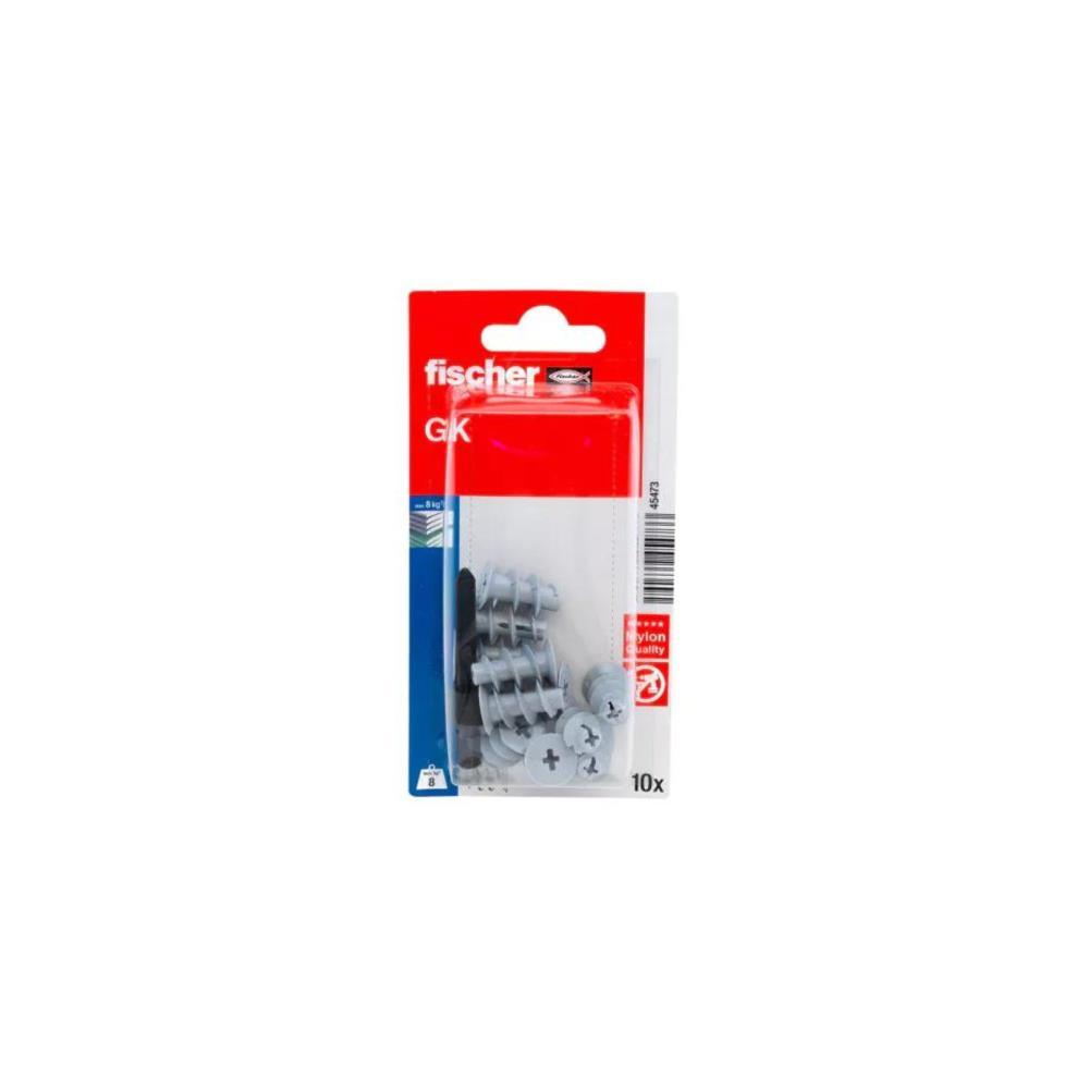 Bl. 10 buchas p/gesso cartonado GK K Fischer