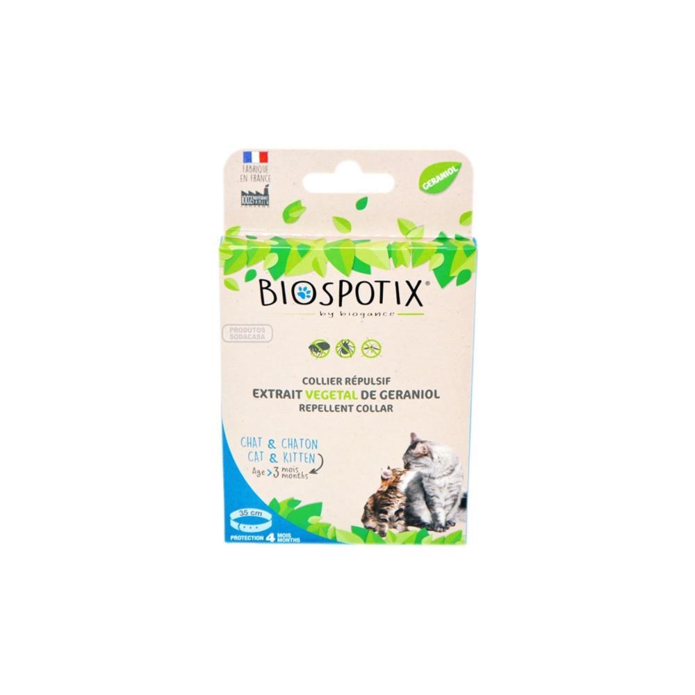 Coleira repelente gato Biospotix