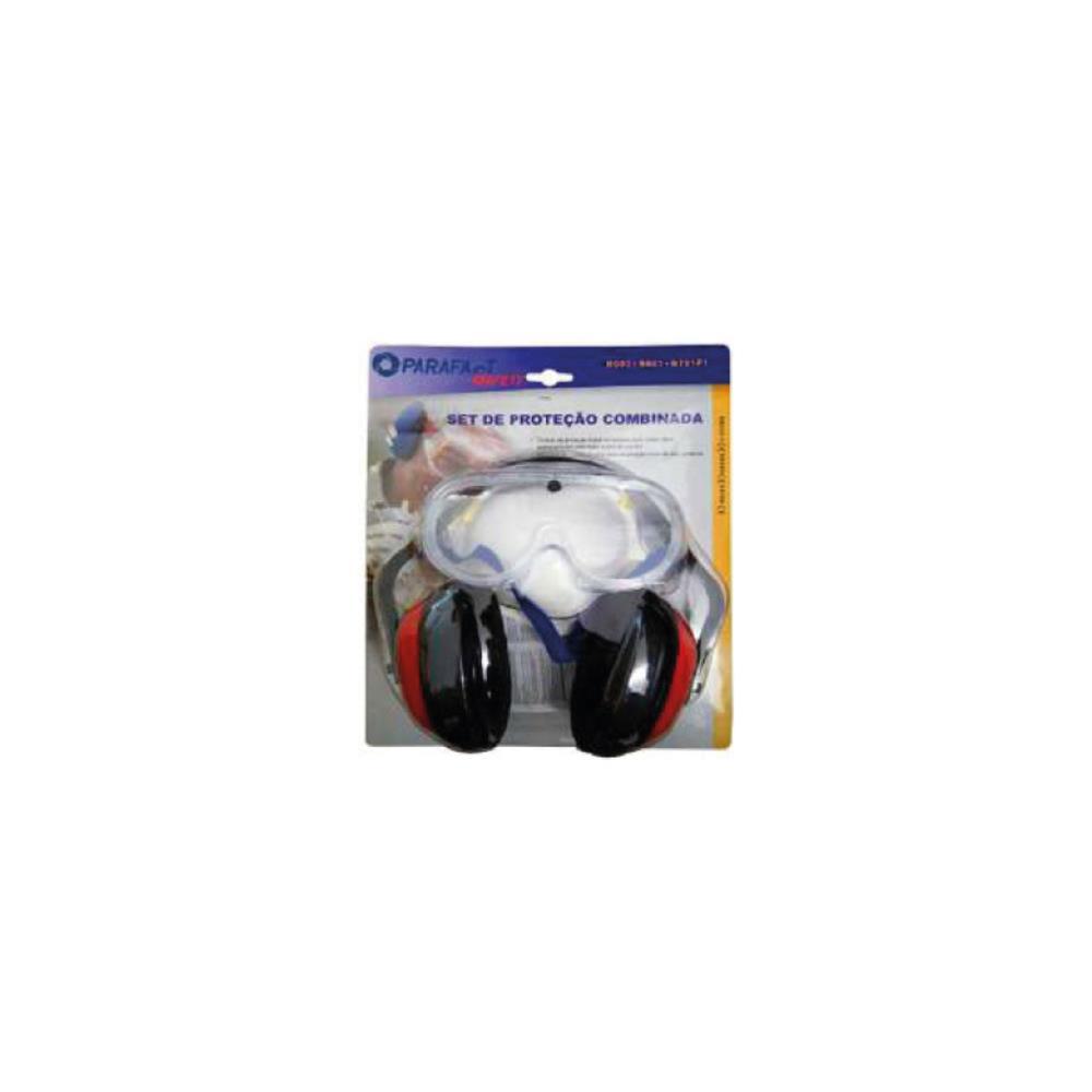 CJ PROTECÇÃO+AURICULAR+OCULOS+MASCARA SAFETY