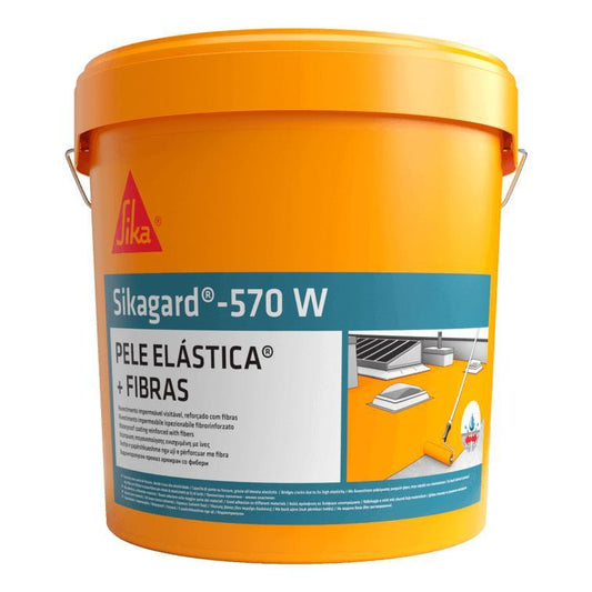 20KG SIKAGARD-570W PELE ELASTICA + FIBRAS CINZENTO