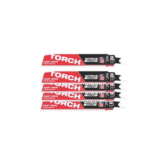 Lâm.Sabre THE TORCH™ NITRUS Carbide 150mm 7Tpi - 5uds