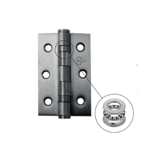 Dobradiça GLK Fiel c/ rolam.-Inox 18/8 - ref. 480x75mm - BL3