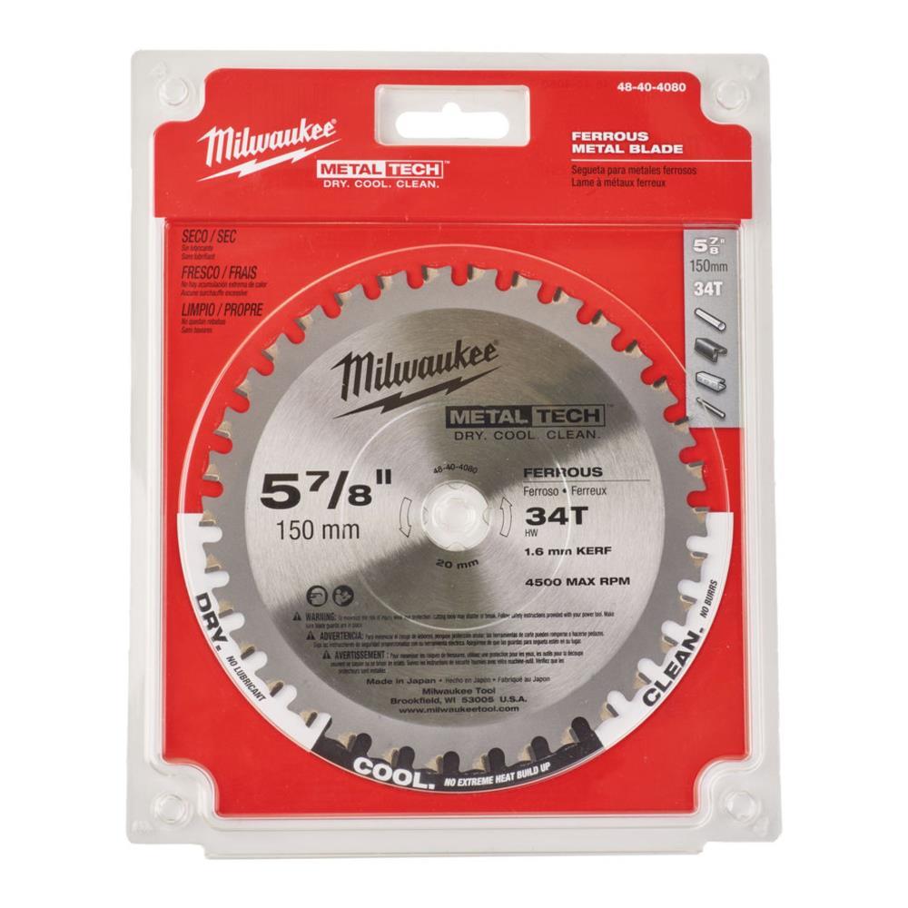 Lamina p/serra circular corte metal 150x20x34 Milwaukee