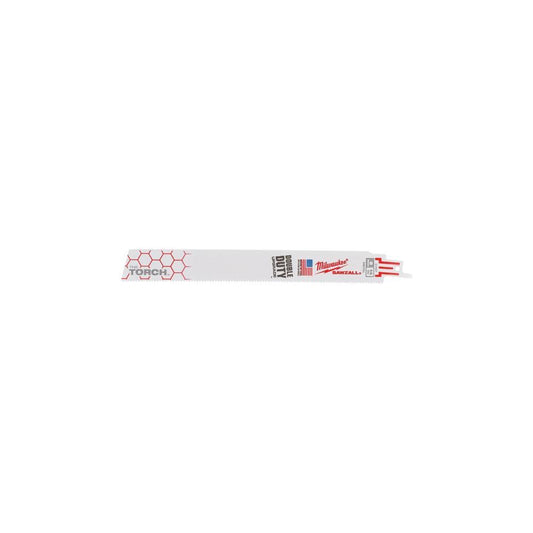 Lamina serra sabre corte metal TORCH 230X14T 5pcs Milwaukee