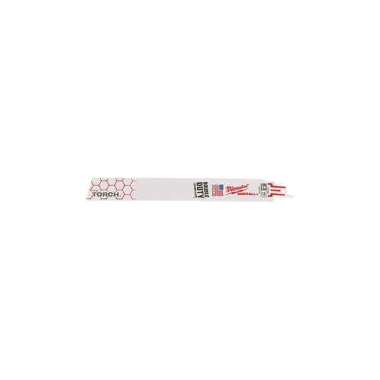Lamina serra sabre corte metal TORCH 230X18T -5pcs Milwaukee