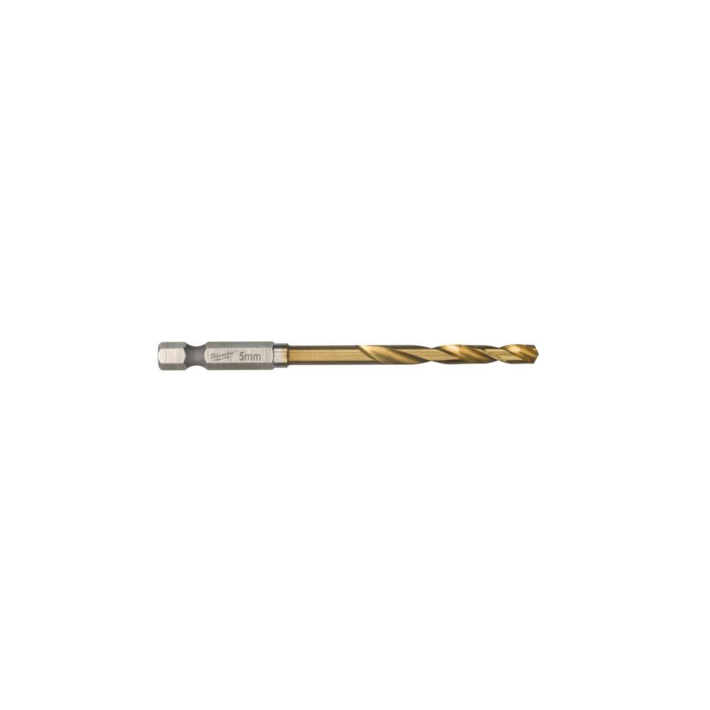 BROCA SHOCKWAVE HSS-G TIN 5mm MILWAUKEE