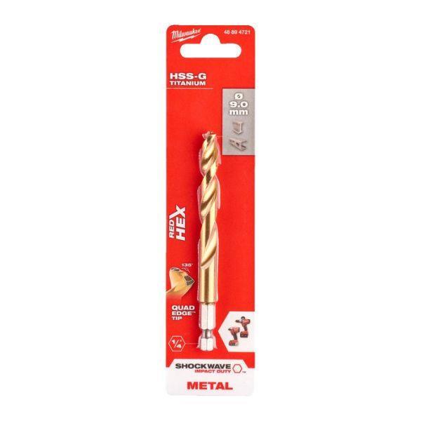BROCA SHOCKWAVE HSS-G TIN 9mm MILWAUKEE