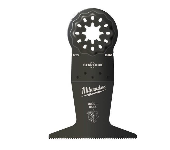 LAMINA INCISÃO MADEIRA BIMETÁLICA. 65X42mm MILWAUKEE