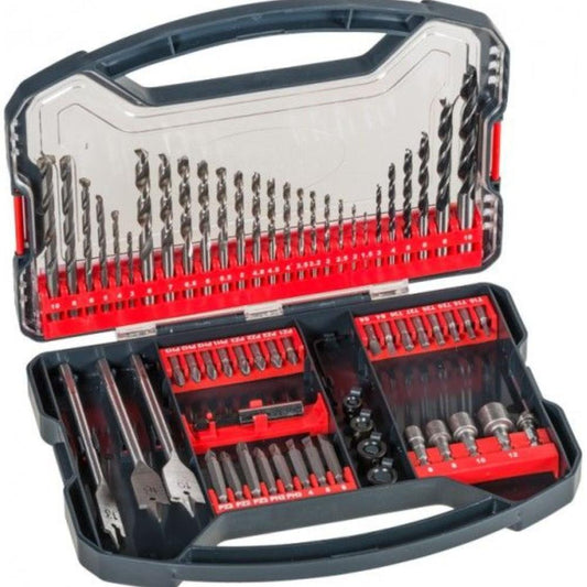 Set 62 pcs. pwrbox broca e bit KWB