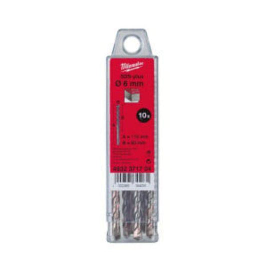 10 BROCAS SDS+M2 8X160mm MILWAUKEE