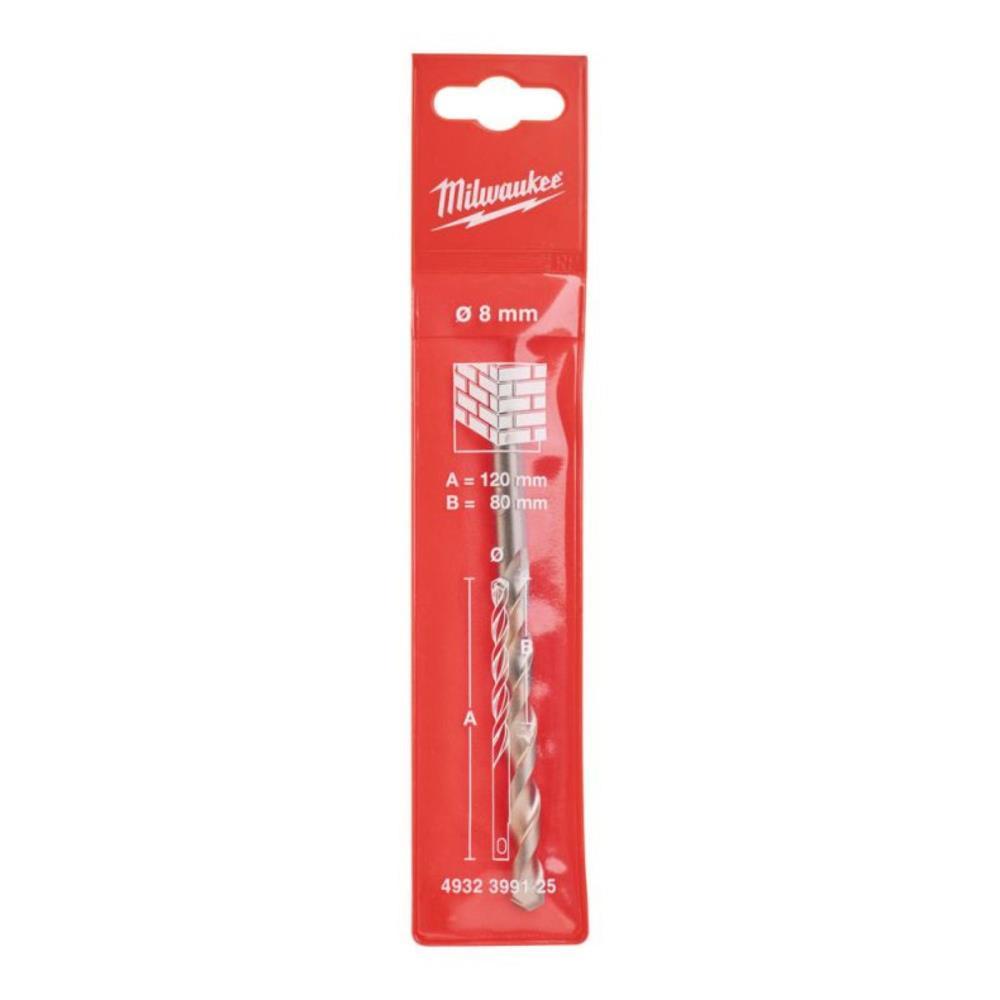 Broca piloto TCT 8X120mm Milwaukee