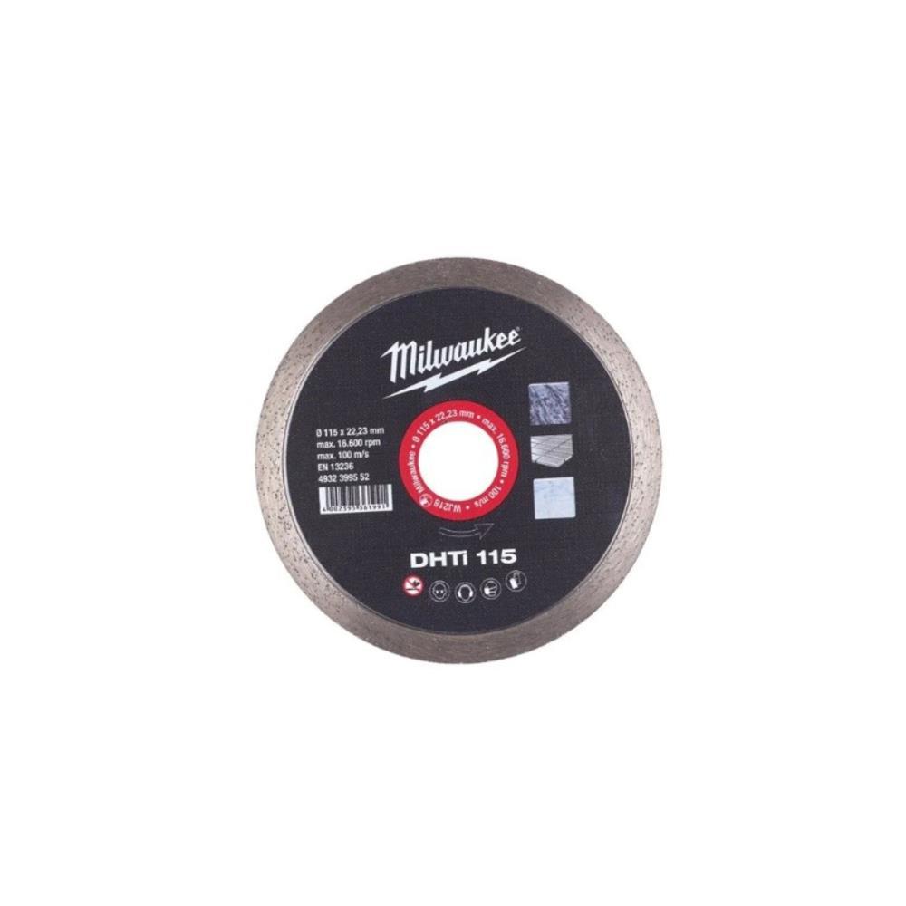 Disco de corte continuo 115mm ceramica/porcelana Milwaukee