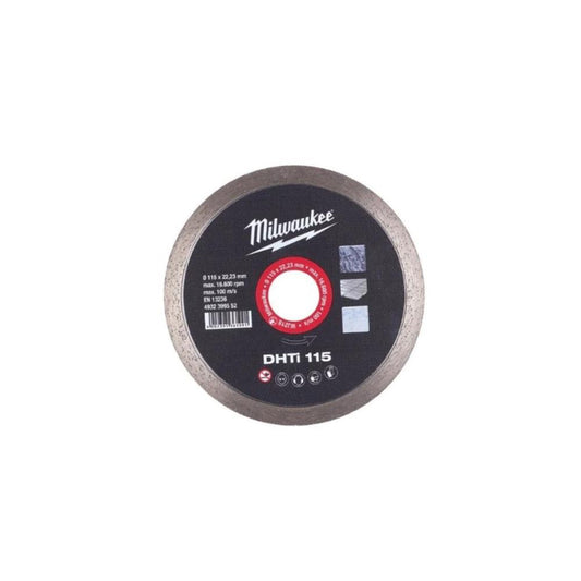 Disco de corte continuo 115mm ceramica/porcelana Milwaukee