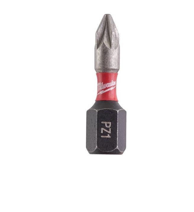 25 BITS PZ1X1 25mm MILWAUKEE