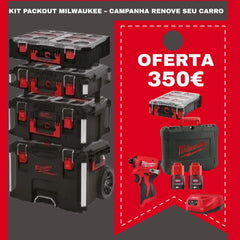 KIT PACKOUT MILWAUKEE – CAMPANHA RENOVE SEU CARRO
