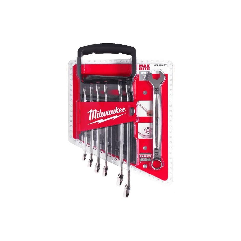 Conjunto de 7 chaves combinadas Maxbite Milwaukee
