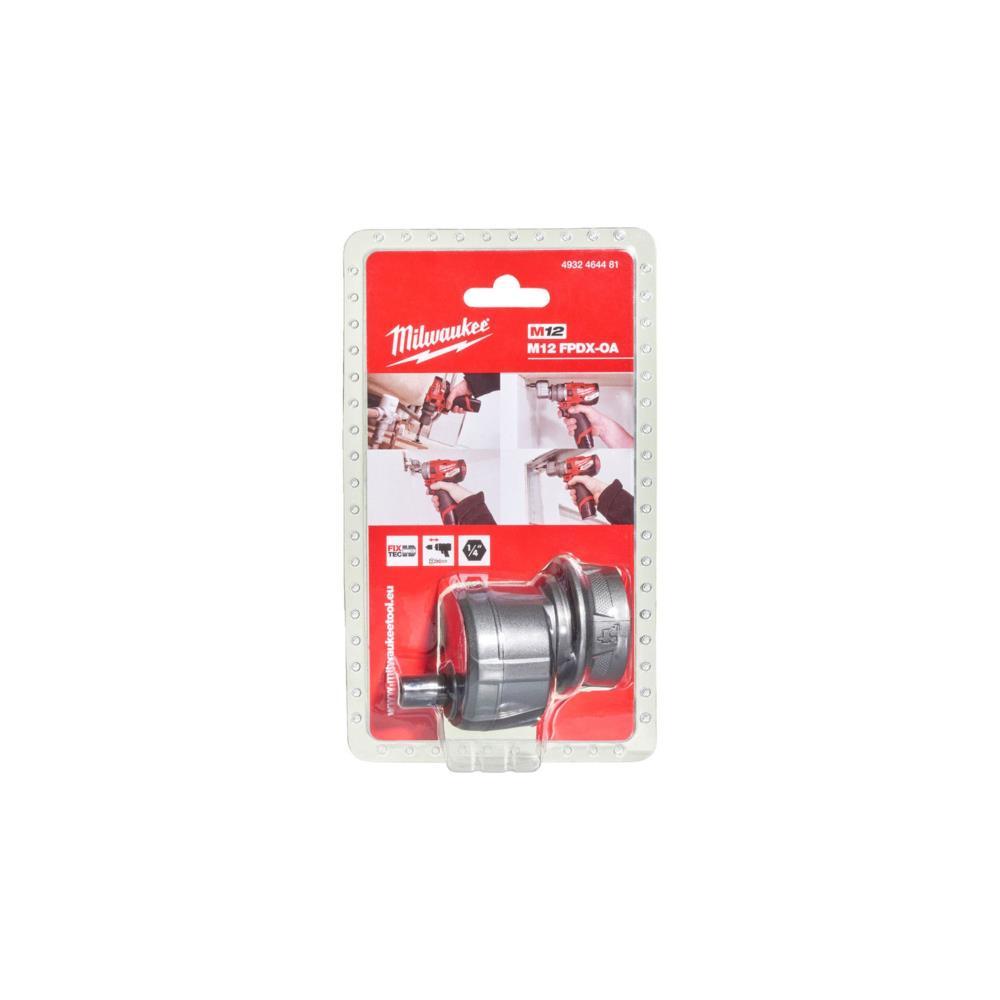 Cabeçal descentrado 1/4 hexag. M12 FPDX Milwaukee