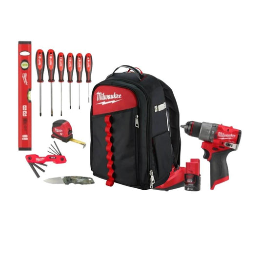 Kit especial Mochila +ferramenta +kit M12NRG+Berb. M12FPD2-0