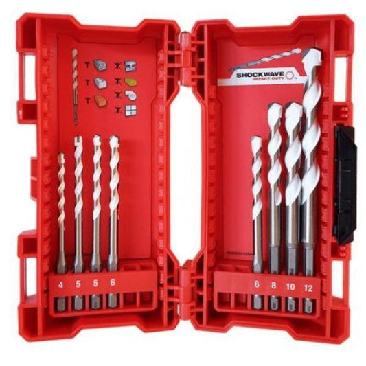 Estojo de brocas mulimaterial Milwaukee