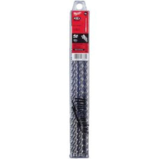 BROCAS SDS-PLUS MX4 10X265 4 CORTES MILWAUKEE - 10UNI