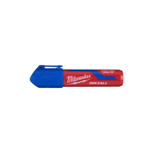 Marcador INKZALL ponta de cinzel XL azul Milwaukee