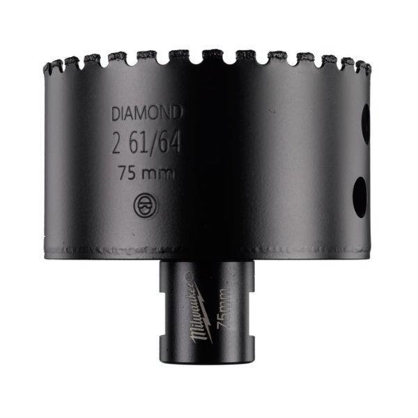 Broca diamantada M14 - 75mm  Milwaukee