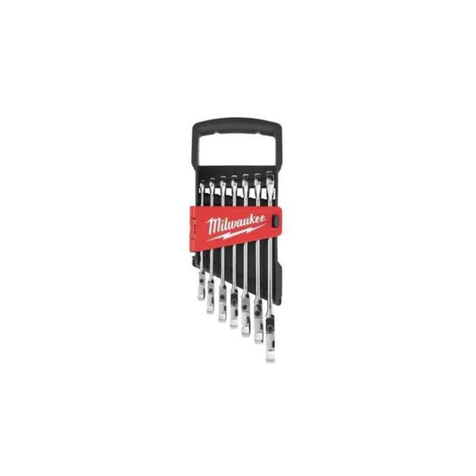 Jg de 7 chaves combinado max c/roquete articulado Milwaukee