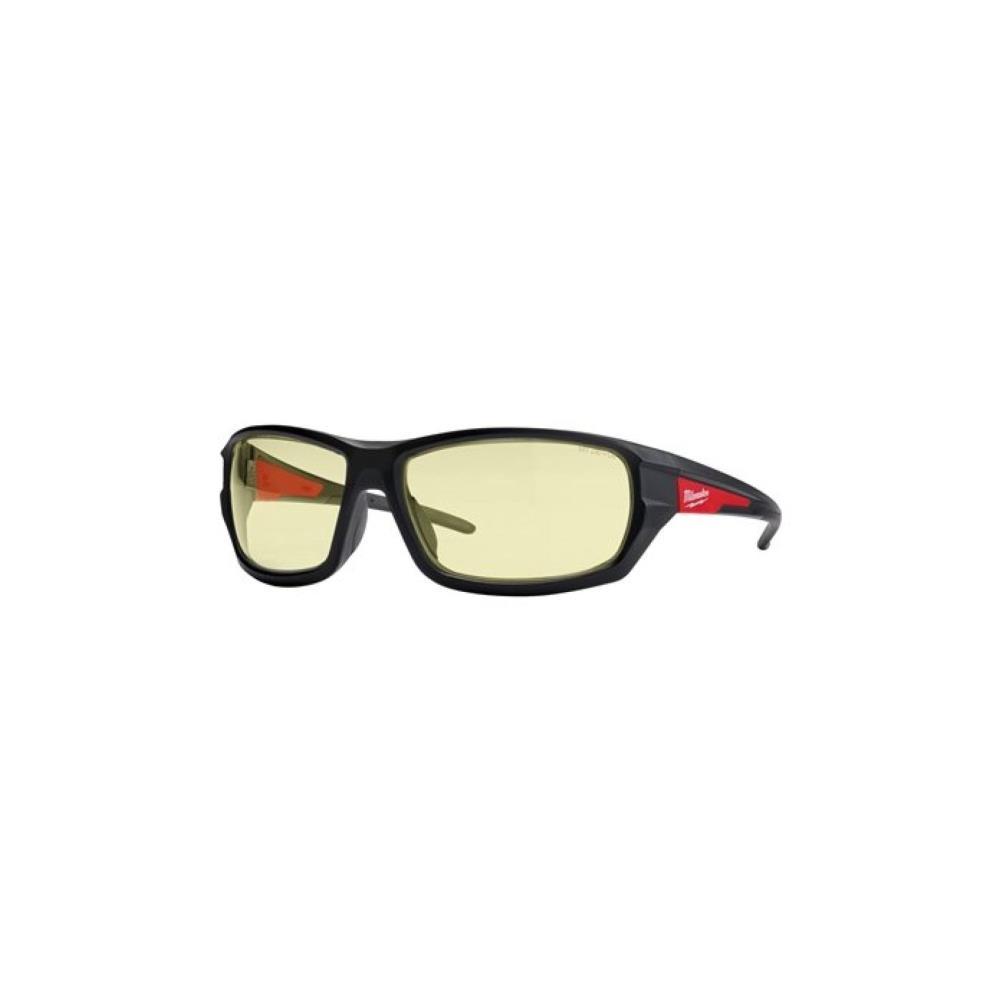 Oculos de segurança  performance amarelos Milwaukee