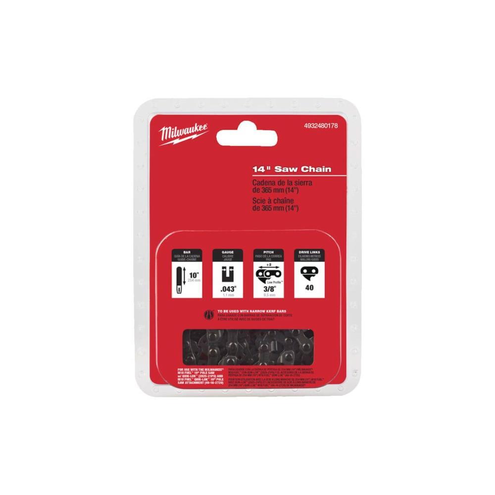 Corrente para motoserra  - 356mm (14") S. M18 Milwaukee