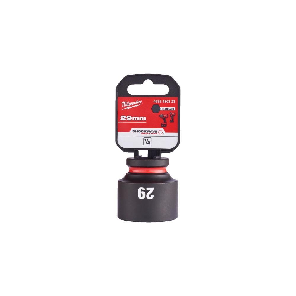 Ch. de cx de impacto 1/2" 29mm curto SHOCKWAVE Milwaukee