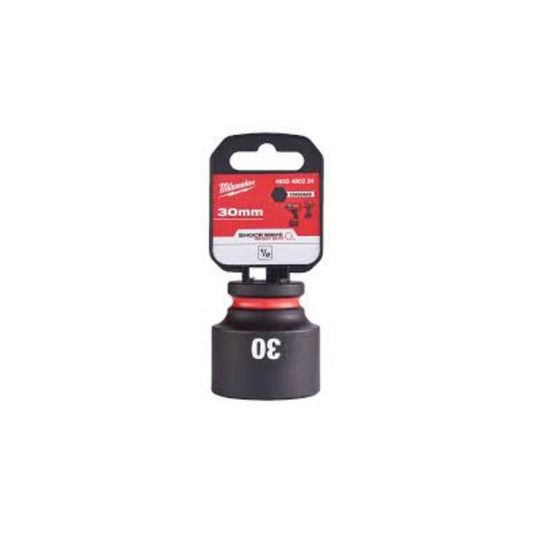 Ch. de cx de impacto 1/2" 30mm curto SHOCKWAVE Milwaukee
