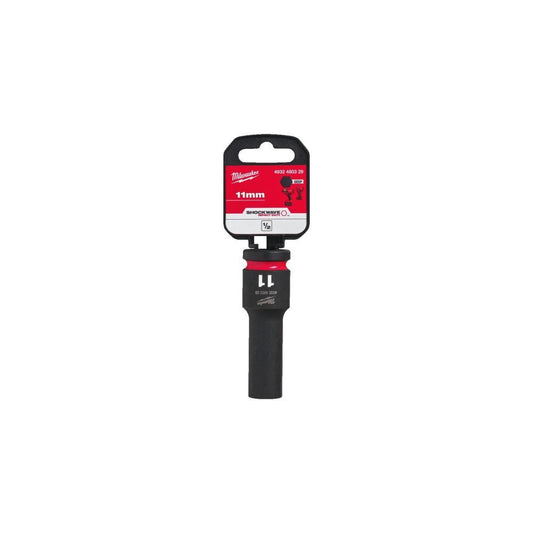 Ch. de cx de impacto 1/2"11mm cumprido SHOCKWAVE Milwaukee