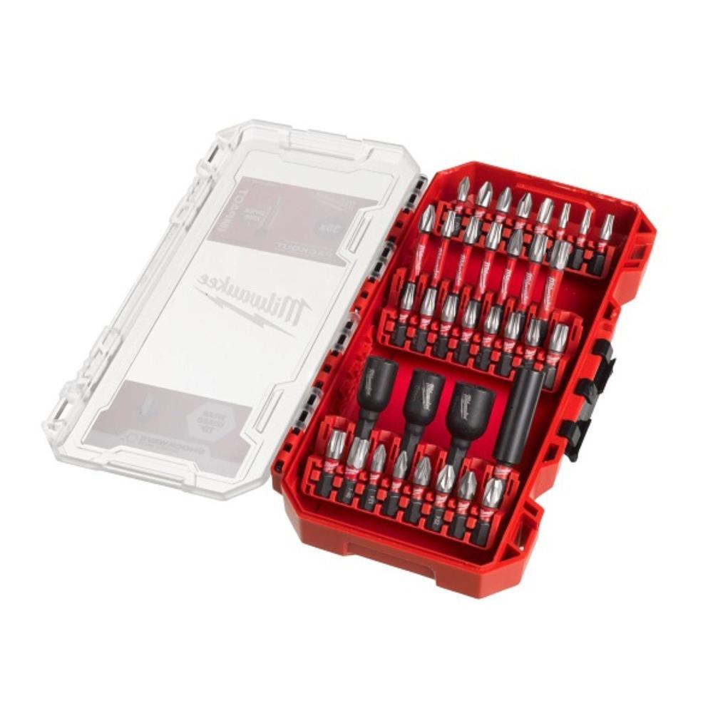 Conjunto 35pcs shocwave impact duty Milwaukee