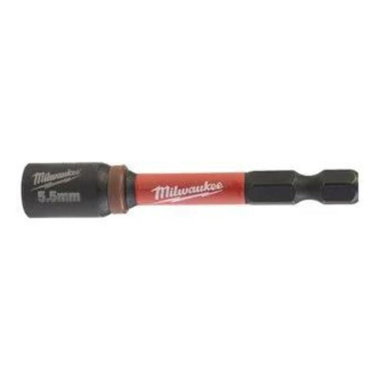 Chave de caixa Shochwave 1/4 -5.5 x 65mm Milwaukee