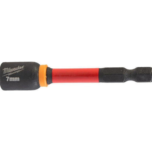 Chave de caixa Shochwave 1/4 -7 x 65mm Milwaukee