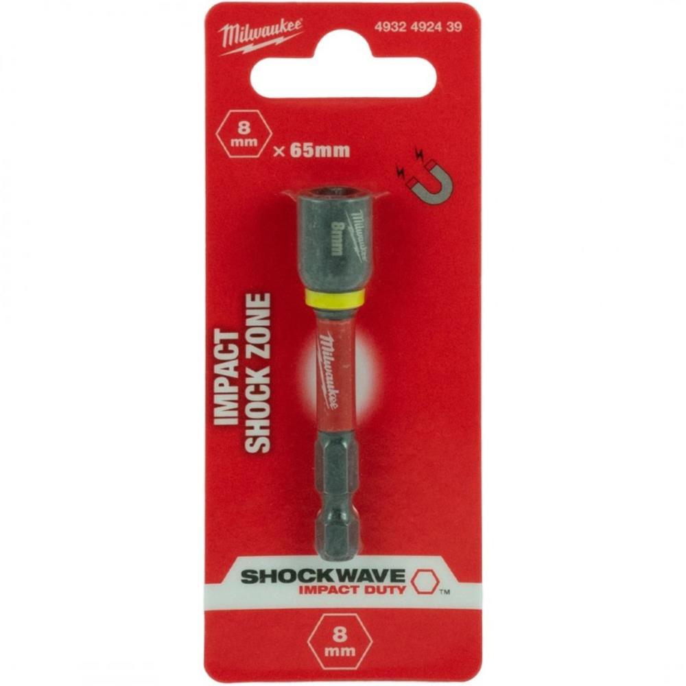 Chave de caixa hexagonal 1/4" 8x65mm Milwaukee
