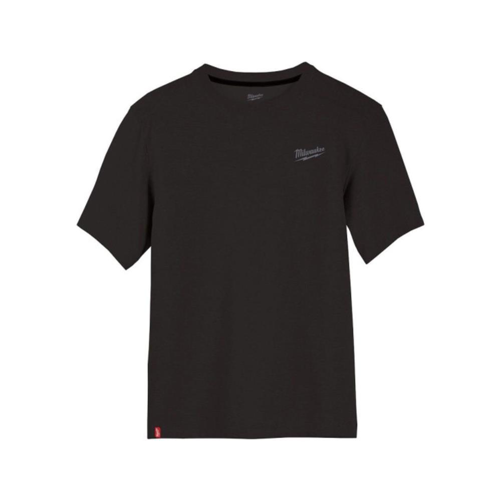T-shirt hibrida preto L Milwaukee