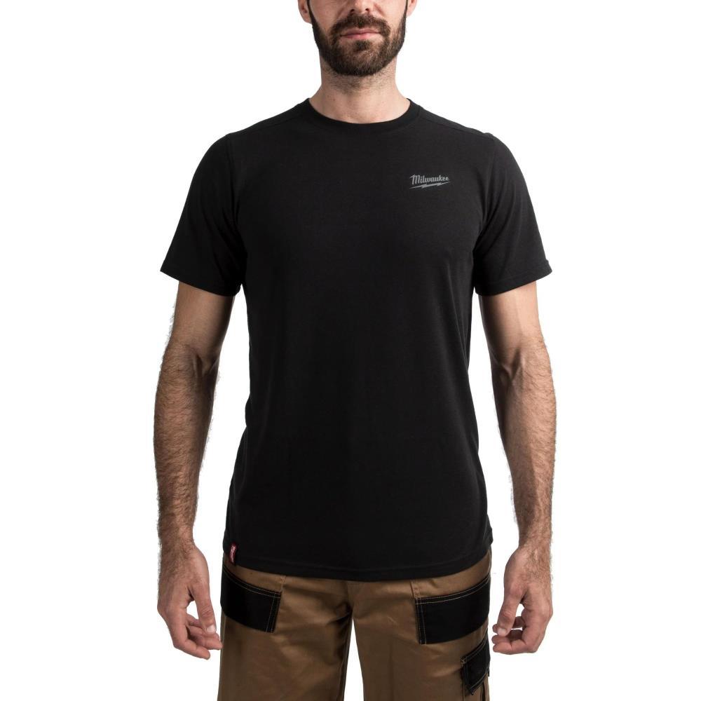 T-shirt hibrida preto XL Milwaukee